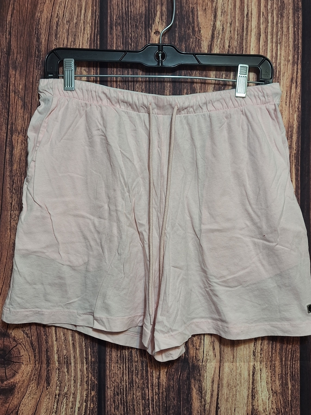 Victoria's Secret Light Pink Drawstring Sleep/loungue Shorts Size Medium